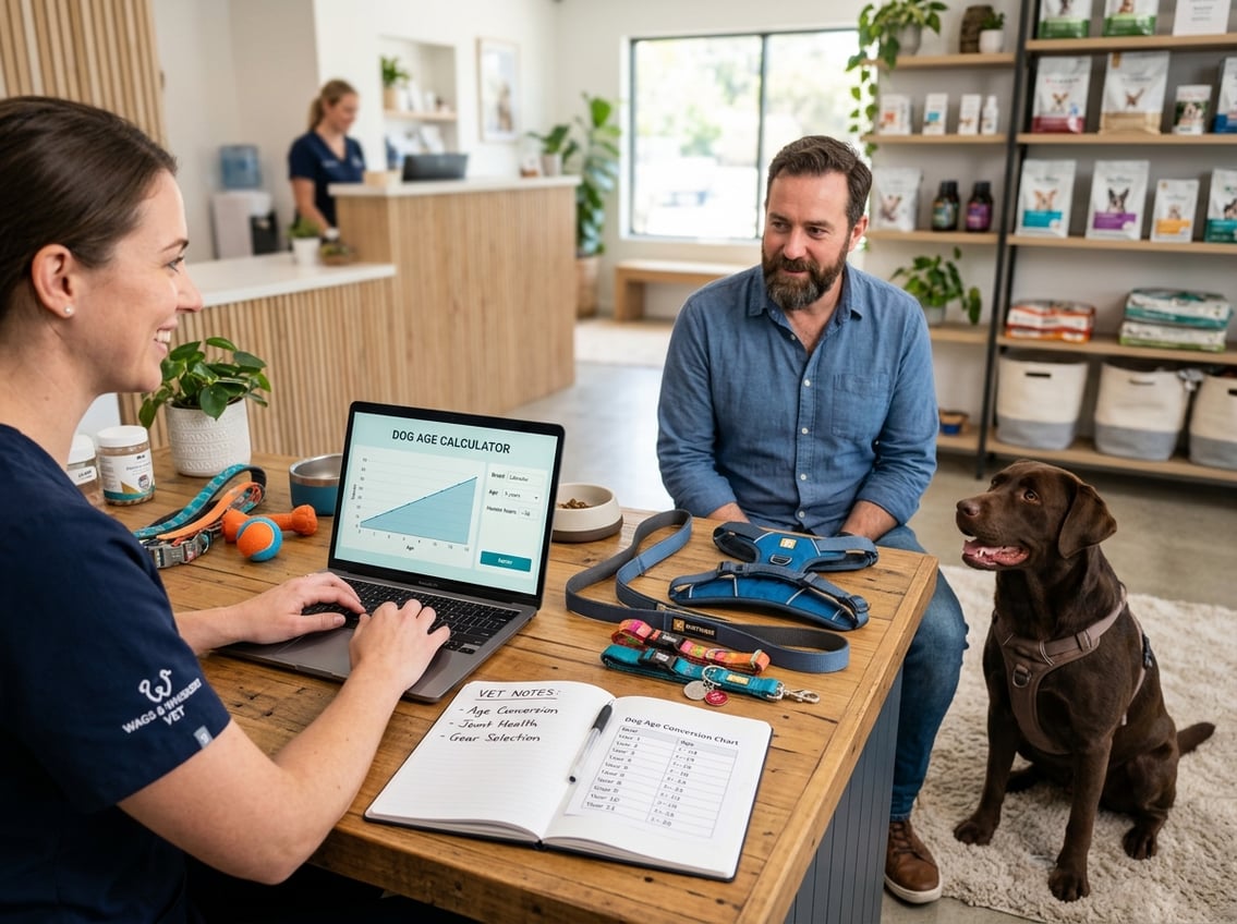 Sådan beregner du hundens alder og vælger hundeudstyr